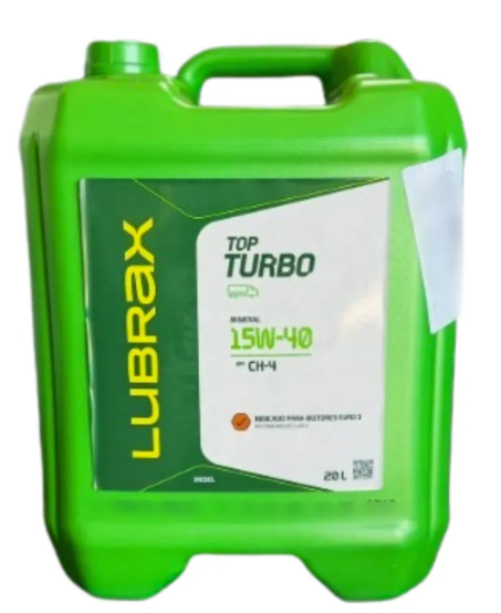 Lubrax 15W40 balde 20 litros